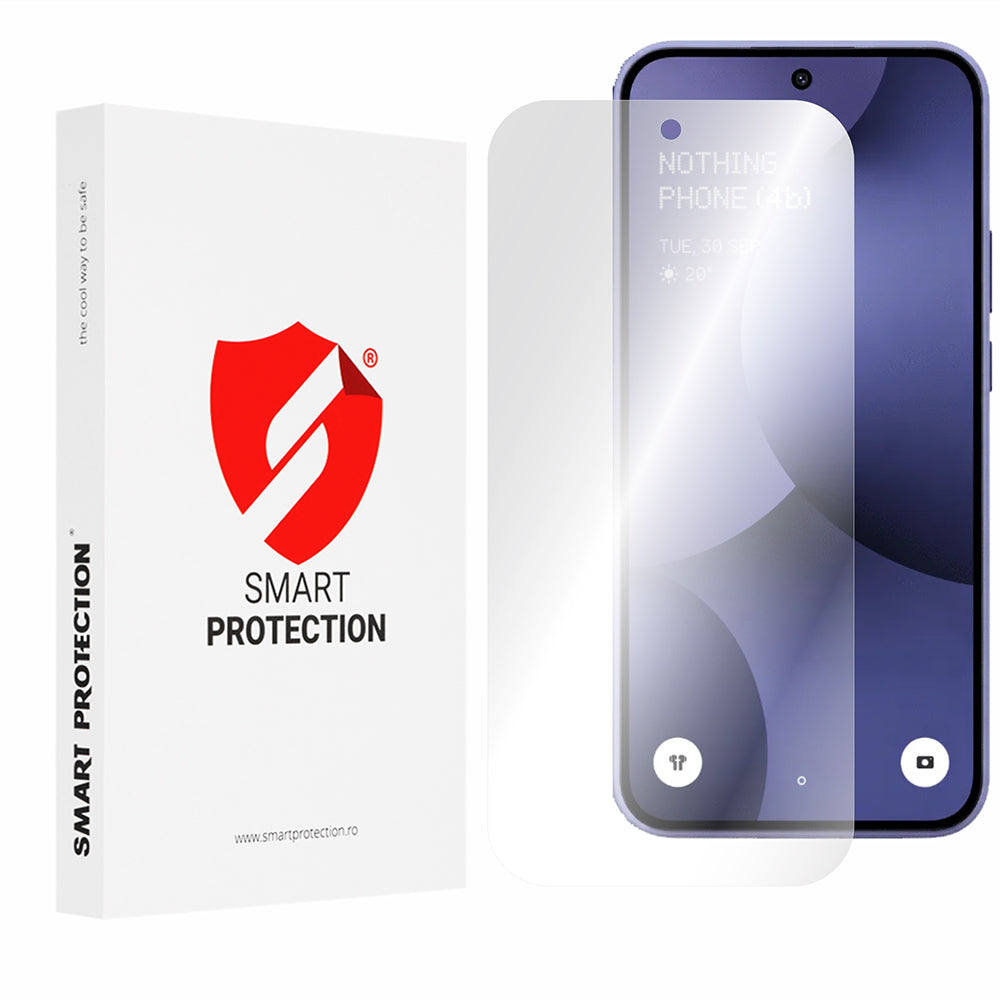 Pellicola protettiva per schermo Smart Protection Premium Classic per Nothing Phone (4b), plastica, set da 2 pezzi