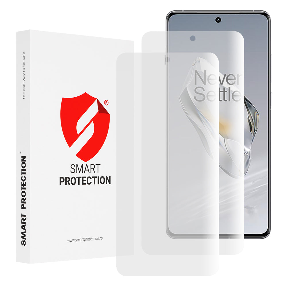 Pellicola protettiva per schermo Smart Protection Premium Classic per OnePlus 12, plastica, set da 2 pezzi