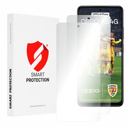 Pellicola protettiva per schermo Smart Protection Premium Classic per Oppo A5 4G, Plastica, Set da 2 pezzi