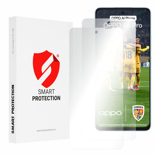 Pellicola protettiva per schermo Smart Protection Premium Classic per Oppo A5 Pro 4G / A5 Pro, plastica, set da 2 pezzi