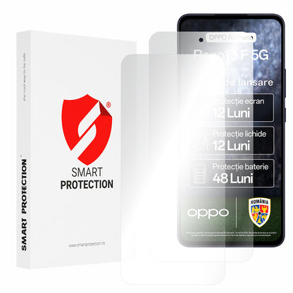 Pellicola protettiva per schermo Smart Protection Premium Classic per Oppo Reno13 FS 5G / Reno13 F 4G / Reno13 F, plastica, set da 2 pezzi