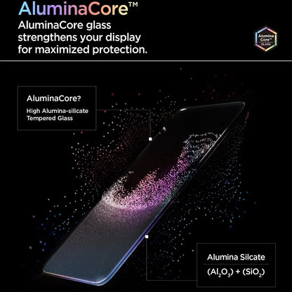 Pellicola protettiva per schermo Spigen GlastR AlignMaster S per OnePlus 15, Vetro temperato, Full Glue, Set 2 pezzi AGL11333