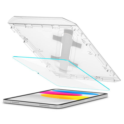 Pellicola protettiva per schermo Spigen GlastR EZ FIT per Apple iPad (2025) / (2022), Vetro temperato, Full Glue AGL05554