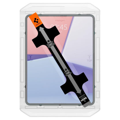 Pellicola Protettiva Schermo Spigen GlastR EZ FIT per Apple iPad Pro 13 (2024), Vetro Temperato, Full Glue AGL07793