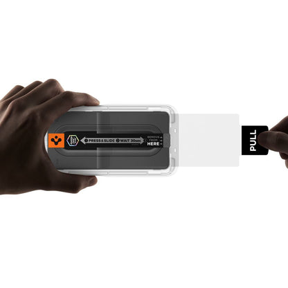 Pellicola protettiva Schermo Spigen GlastR EZ FIT Pro HD Anti-Riflesso per Samsung Galaxy S26 Ultra S948, Vetro Temperato, Full Glue, Set 2 pezzi