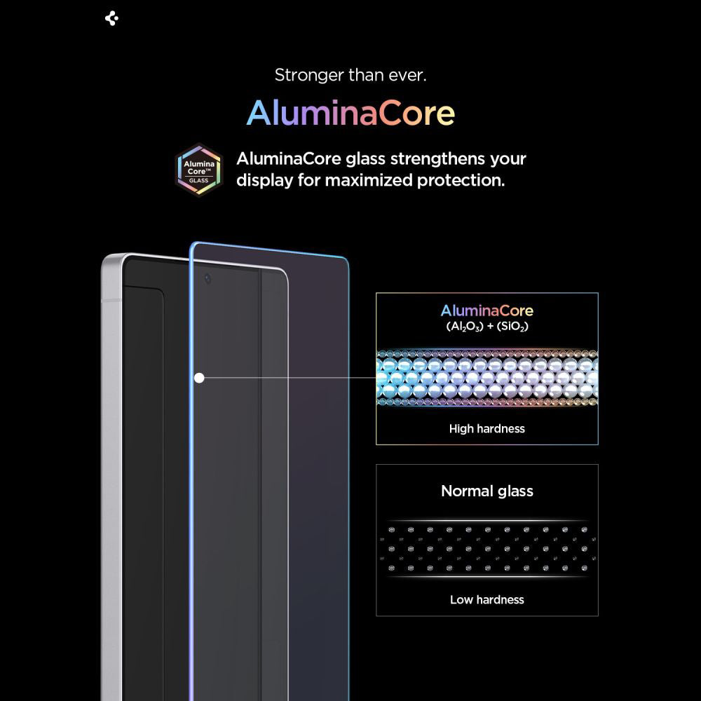 Pellicola protettiva Schermo Spigen GlastR EZ FIT Pro HD Anti-Riflesso per Samsung Galaxy S26 Ultra S948, Vetro Temperato, Full Glue, Set 2 pezzi