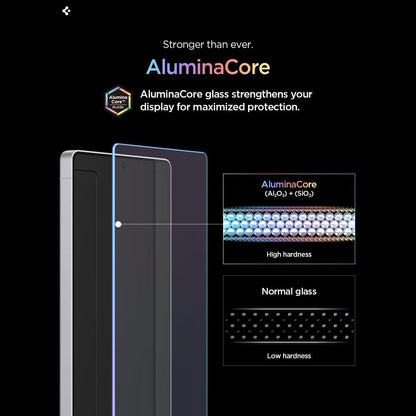 Pellicola protettiva Schermo Spigen GlastR EZ FIT Pro HD Anti-Riflesso per Samsung Galaxy S26 Ultra S948, Vetro Temperato, Full Glue, Set 2 pezzi