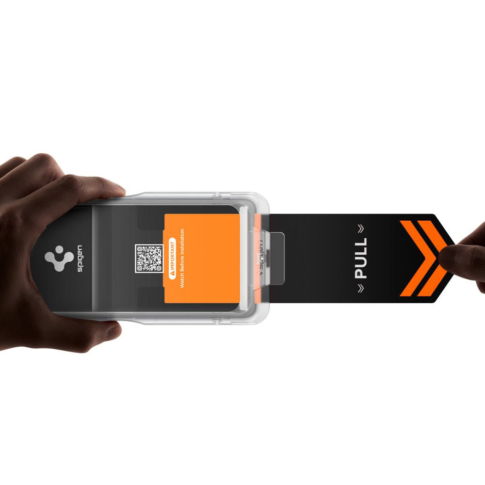 Pellicola protettiva Schermo Spigen GlastR EZ FIT Pro HD per Samsung Galaxy S26 Plus S947, Vetro Temperato, Full Glue AGL11086