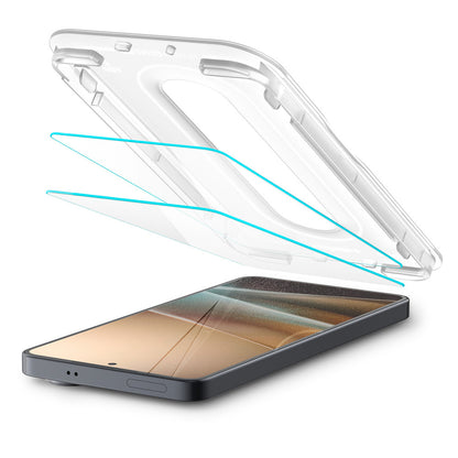 Pellicola Protettiva Schermo Spigen GlastR EZ FIT Pro HD (Anti-Riflesso) per Samsung Galaxy S26 Plus S947, Vetro Temperato, Full Glue, Set 2 pezzi