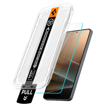 Pellicola Protettiva Schermo Spigen GlastR EZ FIT Pro HD (Anti-Riflesso) per Samsung Galaxy S26 Plus S947, Vetro Temperato, Full Glue, Set 2 pezzi