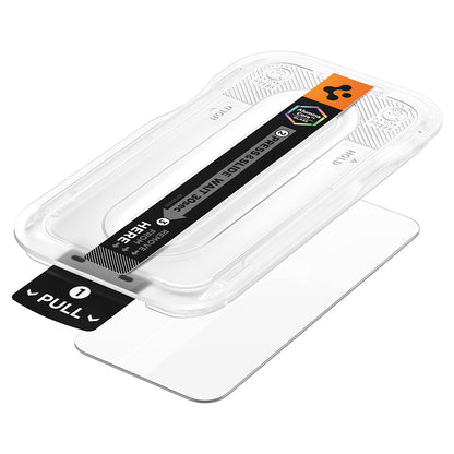 Pellicola protettiva per schermo Spigen GlastR EZ FIT Pro per Google Pixel 11 Pro Fold, Vetro temperato, Full Glue, Set 2 pezzi AGL11490