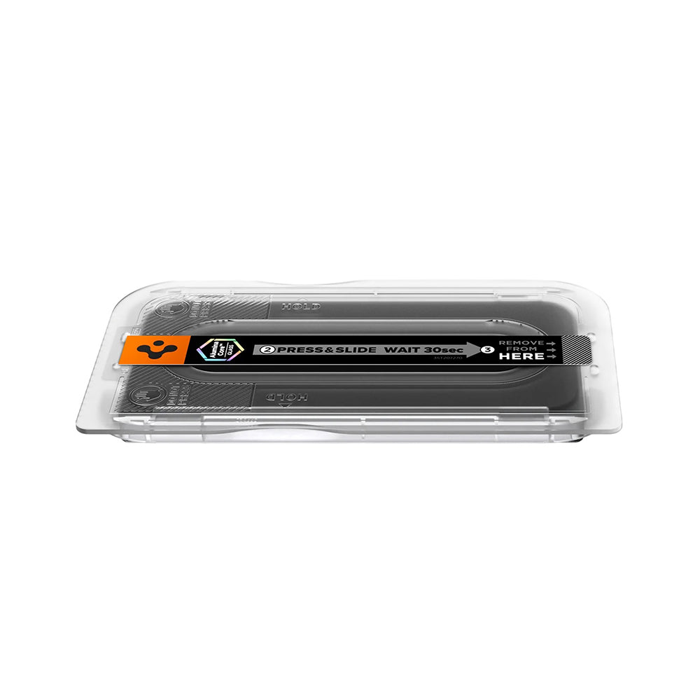 Pellicola protettiva per schermo Spigen GlastR EZ FIT Pro per Google Pixel 11 Pro Fold, Vetro temperato, Full Glue, Set 2 pezzi AGL11490