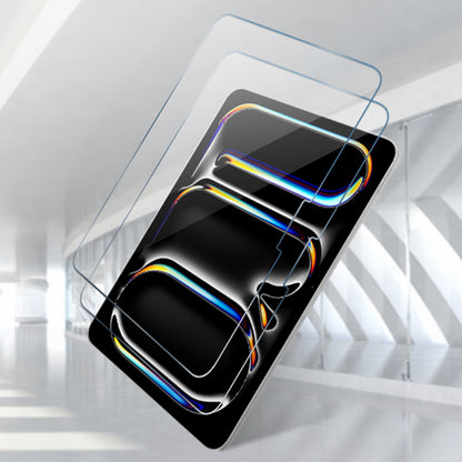 Pellicola protettiva schermo Techsuit ArmorGlass CrystalHD per Honor Pad X8a / Xiaomi Pad 6 / 6 Pro, Vetro Temperato, Full Glue, Set 2 pezzi