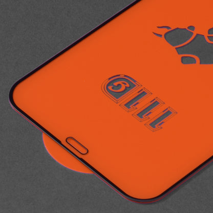 Pellicola protettiva per schermo Techsuit per Apple iPhone 12 / 12 Pro, Vetro temperato, Full Glue, 111D, Nero