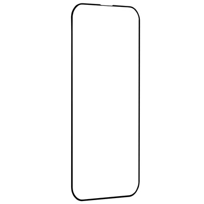 Techsuit Screen Protector Film for Apple iPhone 14 Pro Max, Tempered Glass, Full Glue, 111D, Black