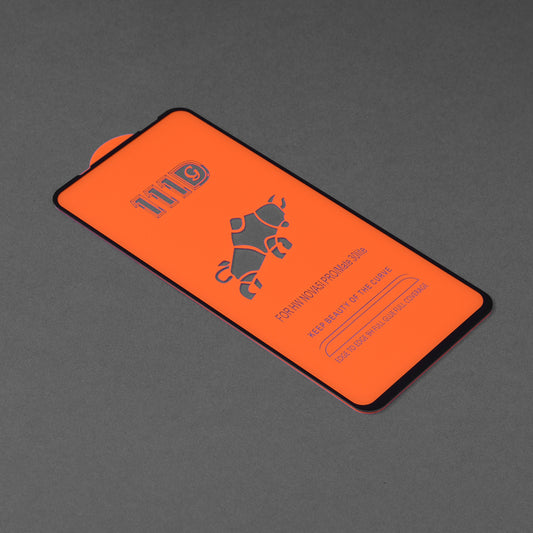 Pellicola protettiva per schermo Techsuit per Huawei Mate 30 Lite / nova 5T / Honor 20 / 20 Pro, Vetro Temperato, Full Glue, 111D, Nero