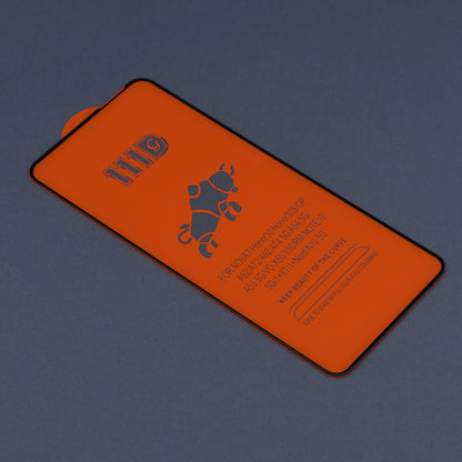 Pellicola protettiva per schermo Techsuit per Motorola Moto G64 / G54 Power Edition / G14 / G54, Vetro temperato, Full Glue, 111D, Nero