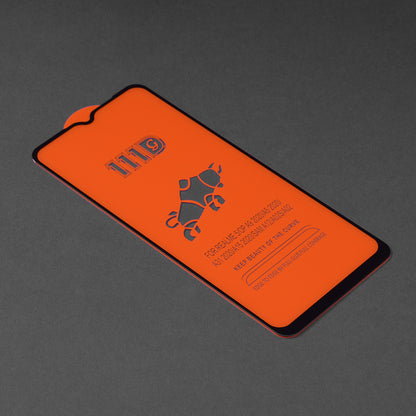 Pellicola Protettiva per Schermo Techsuit per Oppo A16s / A54s / A16 / A15s / A15, Vetro Temperato, Full Glue, 111D, Nero