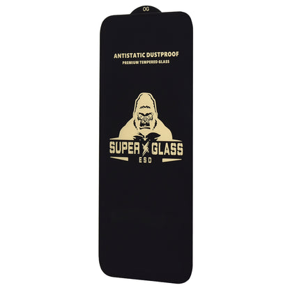 Pellicola protettiva per schermo Techsuit per Oppo A3 4G / A3 5G, Vetro temperato, Full Glue, Nero
