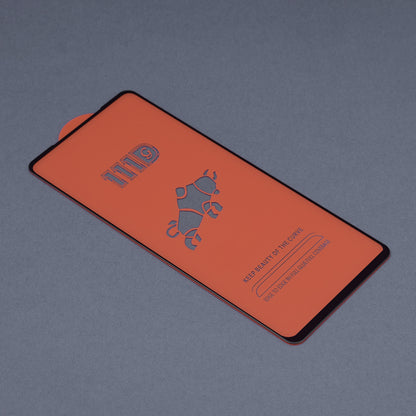 Pellicola Protettiva per Schermo Techsuit per Oppo Reno8 Lite / Reno7 / Reno7 Lite / Oneplus Nord N20 5G, Vetro Temperato, Full Glue, 111D, Nero