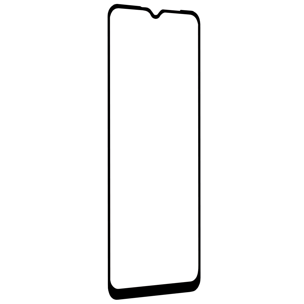 Pellicola protettiva per schermo Techsuit per Samsung Galaxy F12 F127 / A12 Nacho A127 / M02 M022 / M12 M127, Vetro temperato, Full Glue, 111D, Nero