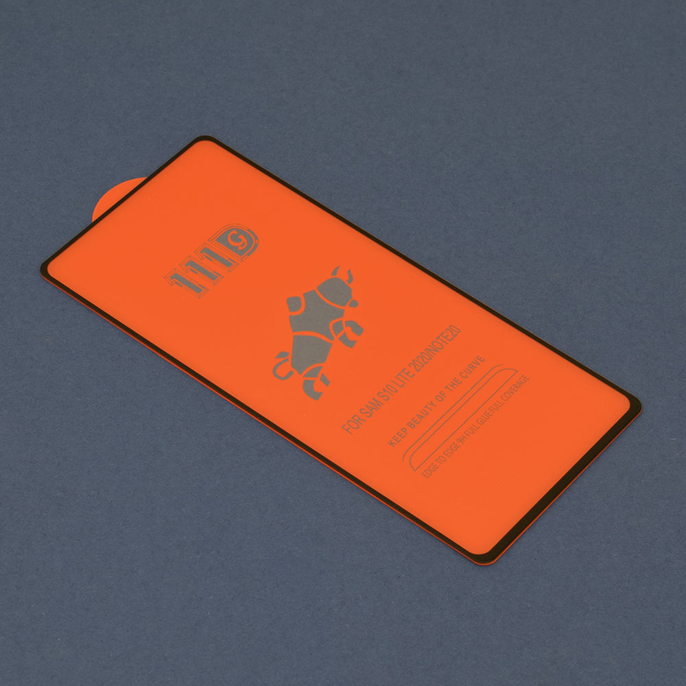 Pellicola protettiva per schermo Techsuit per Samsung Galaxy Note 20 5G N981 / Note 20 N980, Vetro Temperato, Full Glue, 111D, Nero