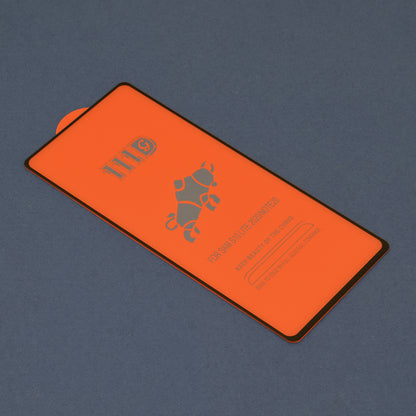 Pellicola protettiva per schermo Techsuit per Samsung Galaxy Note 20 5G N981 / Note 20 N980, Vetro Temperato, Full Glue, 111D, Nero