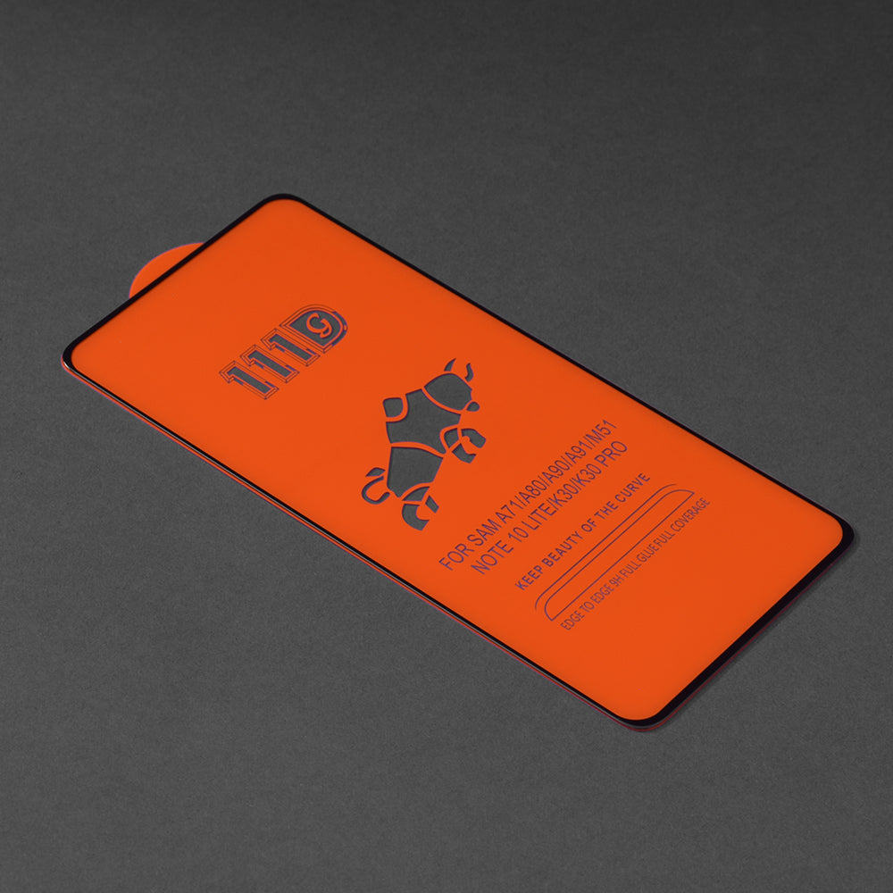 Pellicola protettiva per schermo Techsuit per Xiaomi 12T / 12T Pro, Vetro temperato, Full Glue, 111D, Nero