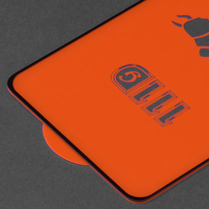 Pellicola Protettiva Schermo Techsuit per Xiaomi Poco F3 / Mi 11i, Vetro Temperato, Full Glue, 111D, Nero
