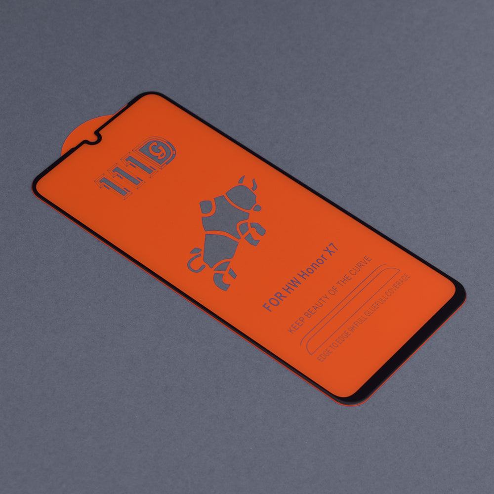 Pellicola protettiva per schermo Techsuit per Xiaomi Redmi 13C 5G / 13C / Poco C65, Vetro temperato, Full Glue, 111D, Nero