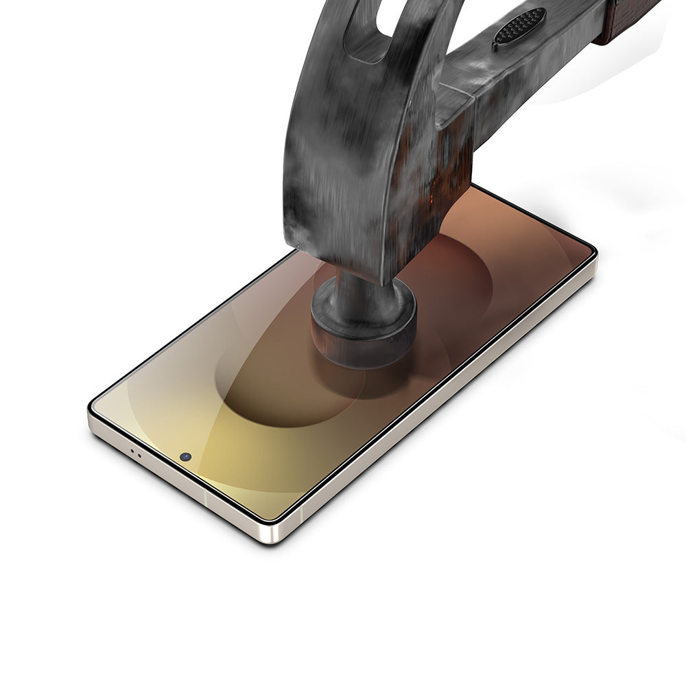 Pellicola protettiva per schermo Techsuit TitanGlass CrystalHD per Samsung Galaxy S25+ S936 / S24+ S926, Vetro temperato, Full Glue, Set 2 pezzi