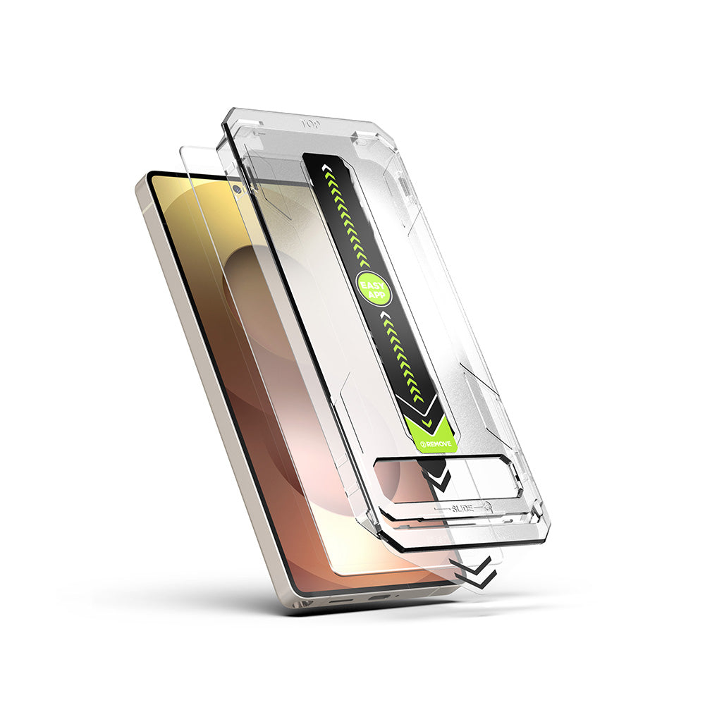 Pellicola protettiva per schermo Techsuit TitanGlass CrystalHD per Samsung Galaxy S25 S931 / S24 S921, Vetro temperato, Full Glue