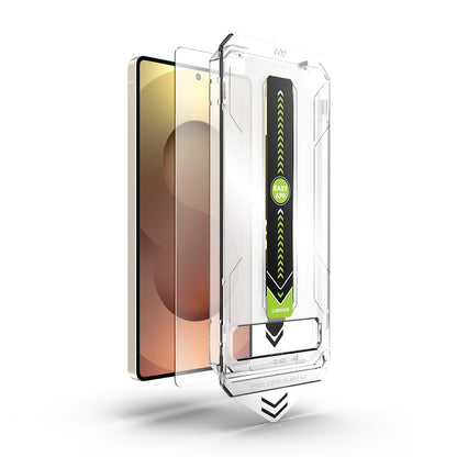 Pellicola protettiva per schermo Techsuit TitanGlass CrystalHD per Samsung Galaxy S25 S931 / S24 S921, Vetro temperato, Full Glue