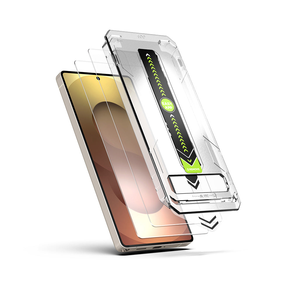Pellicola protettiva Schermo Techsuit TitanGlass CrystalHD per Samsung Galaxy S26 Ultra, Vetro Temperato, Full Glue, Set 2 pezzi