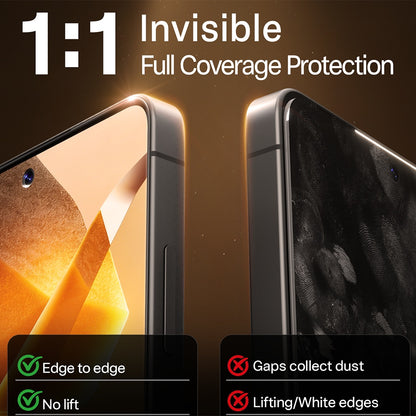 Pellicola Protettiva Schermo Torras GlassGo Install Master per Samsung Galaxy S26 Plus S947, Vetro Temperato, Full Glue, Trasparente