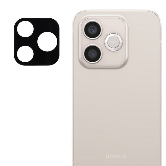 Pellicola protettiva per fotocamera posteriore Techsuit per Honor 600 Lite, vetro temperato, nero