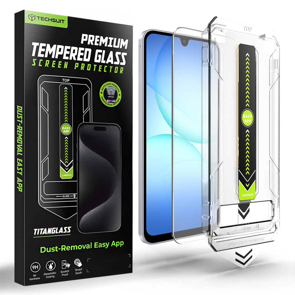 Pellicola protettiva Techsuit TitanGlass CrystalHD per Samsung Galaxy A17 5G / A16 5G A166 / A16 4G A165, Vetro Temperato