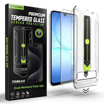 Pellicola protettiva Techsuit TitanGlass CrystalHD per Samsung Galaxy A17 5G / A16 5G A166 / A16 4G A165, Vetro Temperato