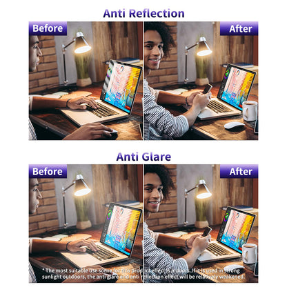 Pellicola Protettiva Schermo Anti Luce Blu Techsuit VisionProX per Laptop 14 pollici, Plastica