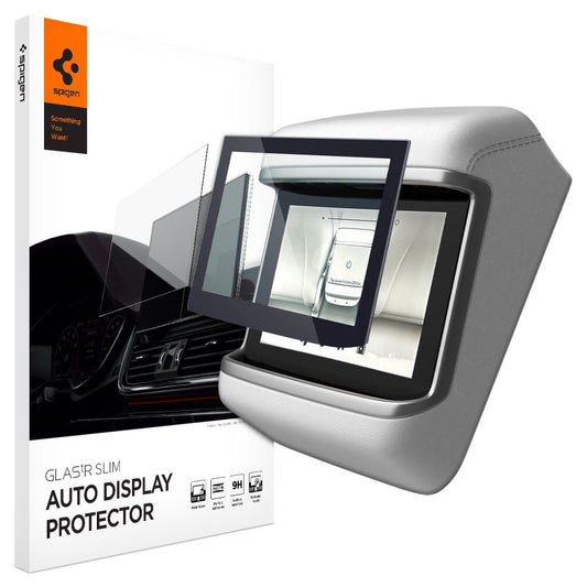 Pellicola Protettiva Spigen GlastR Slim Anti-Riflesso per Real Touchscreen Tesla X / S (2022 - 2021), Vetro Temperato, Nero