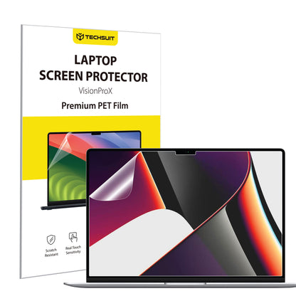 Pellicola Protettiva Schermo Opaca Anti Luce Blu Techsuit VisionProX per Apple MacBook Pro 16 pollici (2024), Plastica