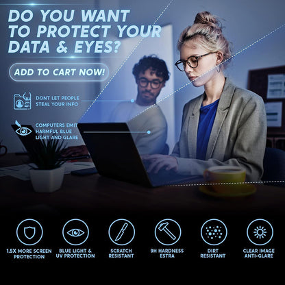 Pellicola Protettiva Schermo Privacy Techsuit VisionProX Magnetica per Apple MacBook Pro 16 pollici (2024), Plastica