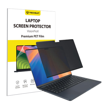 Pellicola Protettiva Schermo Privacy Techsuit VisionProX per Apple MacBook Air M3 13inch (2024), Plastica