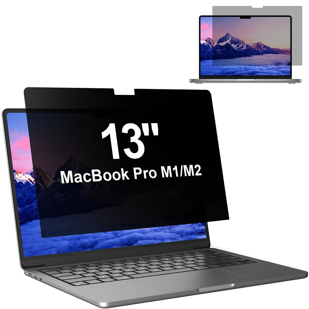 Pellicola Protettiva Schermo Privacy Techsuit VisionProX per Apple MacBook Pro 13inch (2022) / (2020) / (2019) / (2018) / (2016), Plastica
