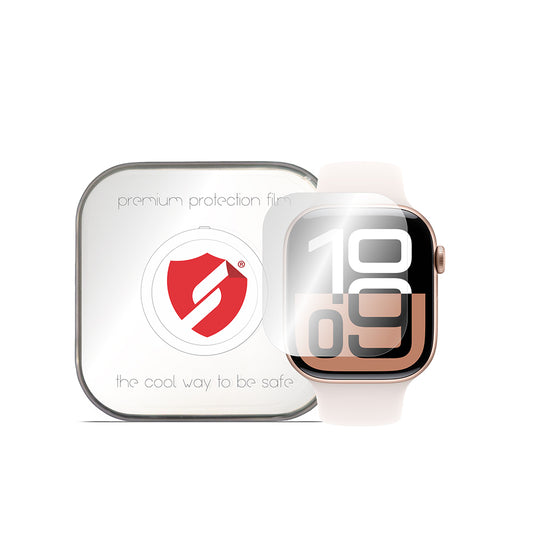 Pellicola Protettiva Smart Protection Premium Classic per Apple Watch Series 10 42mm, Set 4 pezzi, Plastica