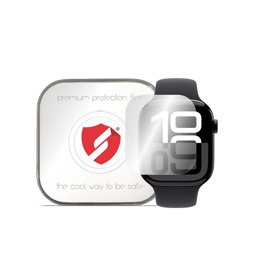 Pellicola Protettiva Smart Protection Premium Classic per Apple Watch 10 46mm Series, Set 4 pezzi, Plastica