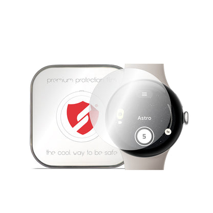 Pellicola Protettiva Smart Protection Premium Classic per Google Pixel Watch 4 45mm, Set 4 pezzi, Plastica