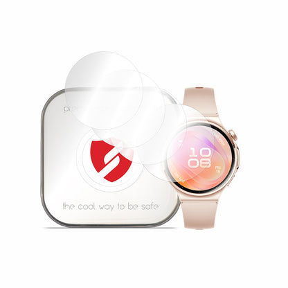Pellicola protettiva Smart Protection Premium Classic per Huawei Watch 6 42 mm, plastica, set da 4 pezzi