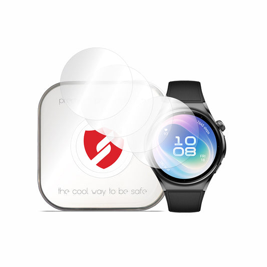 Pellicola protettiva Smart Protection Premium Classic per Huawei Watch 6 46 mm, plastica, set da 4 pezzi