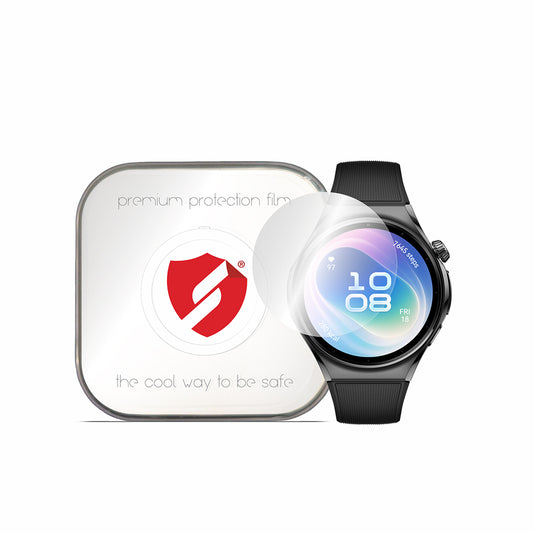 Pellicola protettiva Smart Protection Premium Classic per Huawei Watch 6 46 mm, plastica, set da 4 pezzi